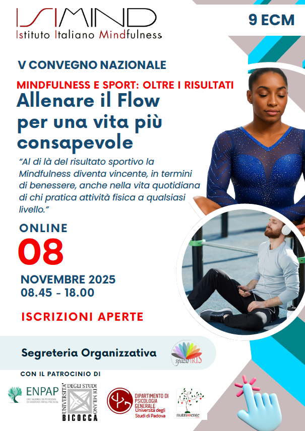 MINDFULNESS E SPORT: OLTRE I RISULTATI 2 Convegno ISIMIND 08.11.25 programma 2